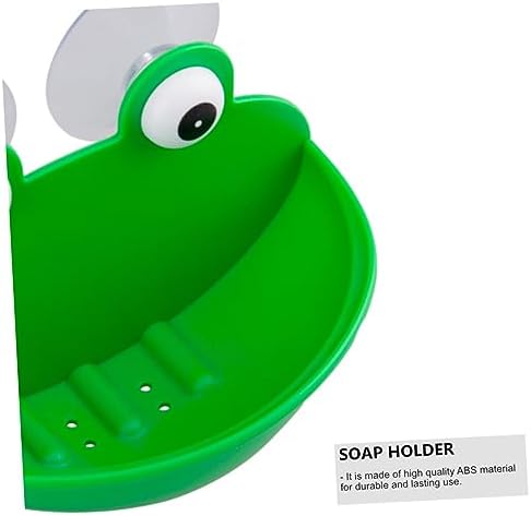 Frog-Shaped Soap Storage Rack for Kids Bathrooms