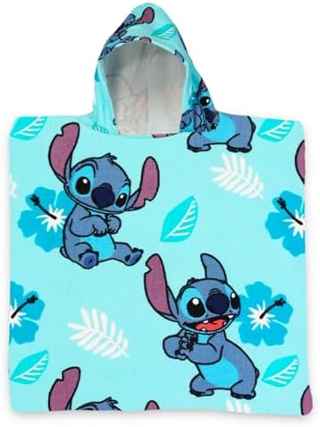 Lilo and Stitch Hooded Towel Set for Kids With Stickers