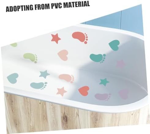 Cartoon Bathfloor Stickers for Kids No Tools Required