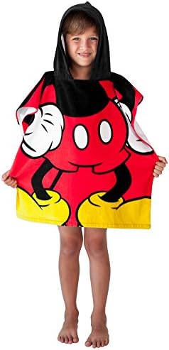Disney Mickey Mouse Hooded Bath towel for kids