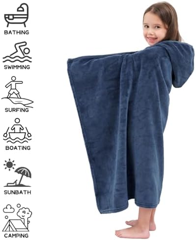 Premium Soft Kids Fleece Bath Towel