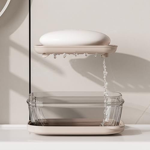 Generic Bar Soap Holder for Shower Brown
