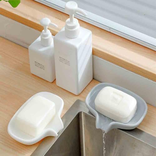 Durable Safe Self-Draining Soap Holder Pink