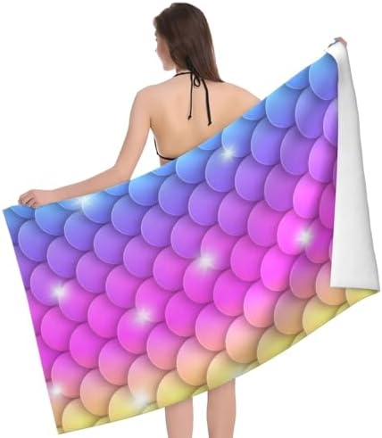 Quick Drying Microfiber Beach Towel for Adults Kids