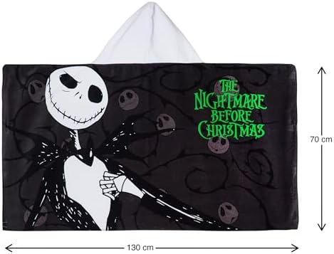 The Nightmare Before Christmas Jack Skellington Bath Towel