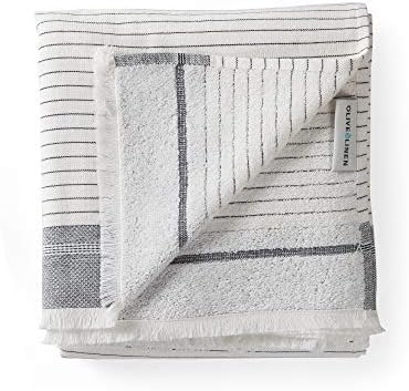 Olive Linen bliss Turkish towel set