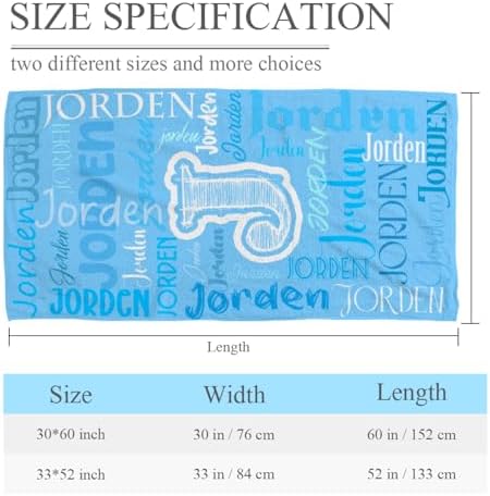 Personalized Ultra-Soft Beach Towels