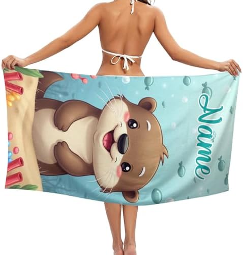 Personalized Beach Towels for Kids with Names