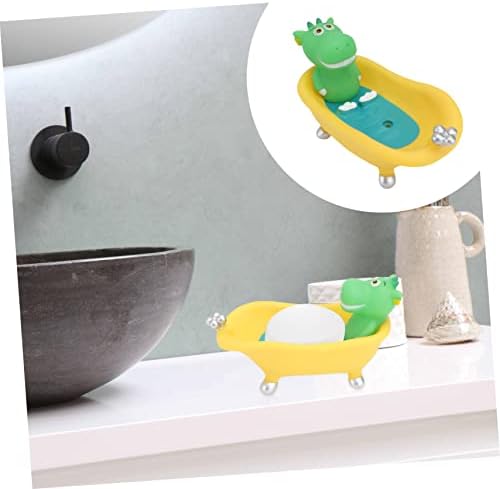DECHOUS 1Pc Cartoon Dinosaur Soap Holder