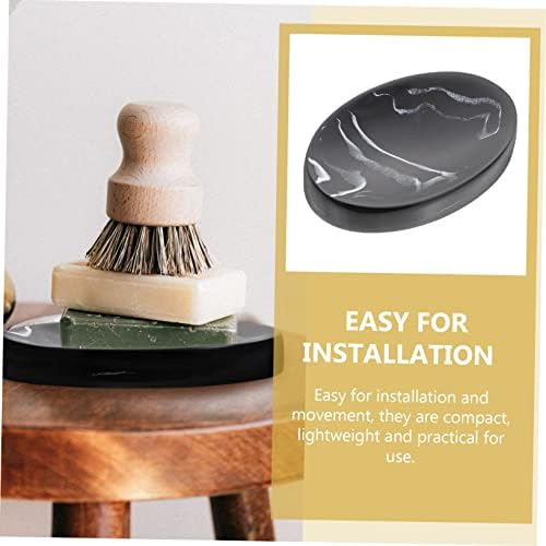 Ciieeo Nordic Style Resin Soap Dish for Bathroom Kitchen