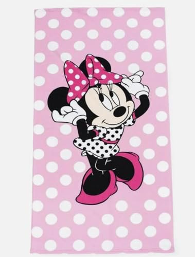 Minnie Mouse Too Cute 27x54 Microfiber Bath Beach Towel 100 polyester Machine Washable