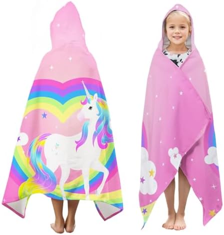 Adorable Kids Bath Towels for Ages 4-8
