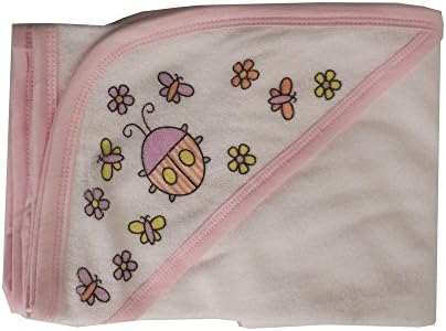 Bambini Terry Hooded Bath Towel Soft Durable