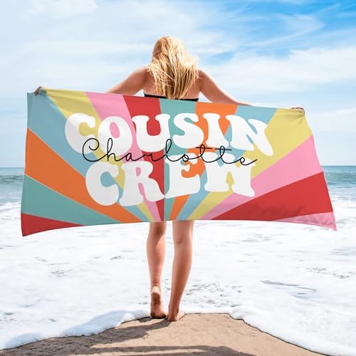 Personalized Beach Towels Unique Design for Everyone