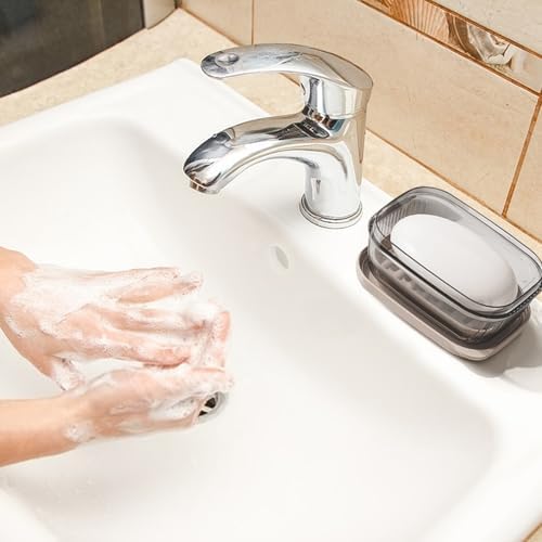 Generic Bar Soap Holder for Shower Brown