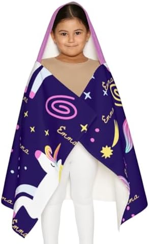 Infinite Pack Unicorn Kids Towels for Girls Pink