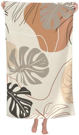 VANZEV Abstract Mid Century Boho Beach Towel 52x32