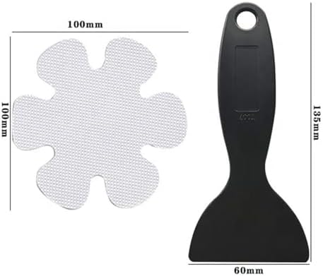 Anti-Slip Shower Stickers Black