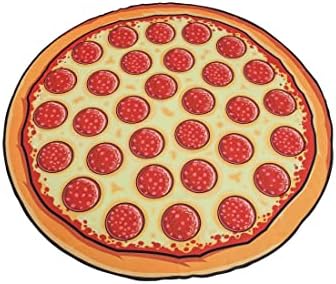 BigMouth Inc Giant Beach Towel 60x60 Pizza Design