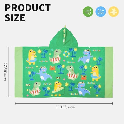 Stylish Dinosaur Beach Towel for Kids