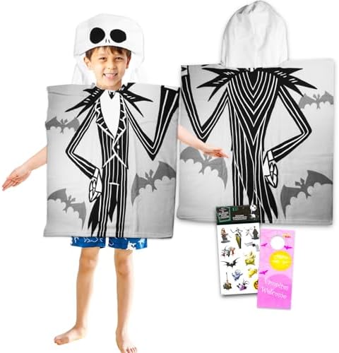 The Nightmare Before Christmas Hooded Towel Set for Kids