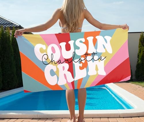 Personalized Beach Towels Unique Design for Everyone
