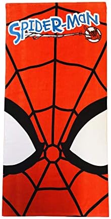 Marvel Spider-Man Red Face Beach Towel