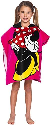 Soak and Snuggle Disney Minnie Mouse Hooded Poncho