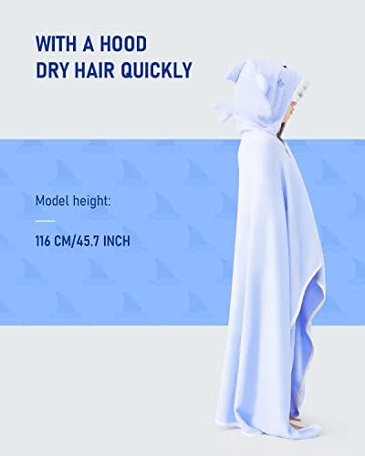 ZIONOR Hooded Bath Towel for Kids