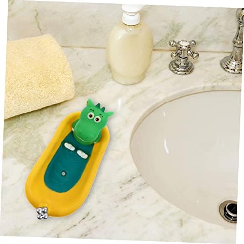 MAGICLULU Dinosaur bathtub-shaped Sponge Drain Box for Kids Bathrooms Kitchens