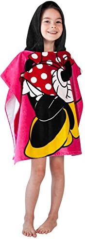 Soak and Snuggle Disney Minnie Mouse Hooded Poncho
