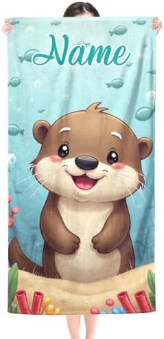 Personalized Beach Towels for Kids with Names