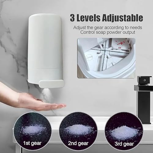 Soapshear Mess-Free Bar Soap Dispenser Set Graceful Design for Kids Bathrooms