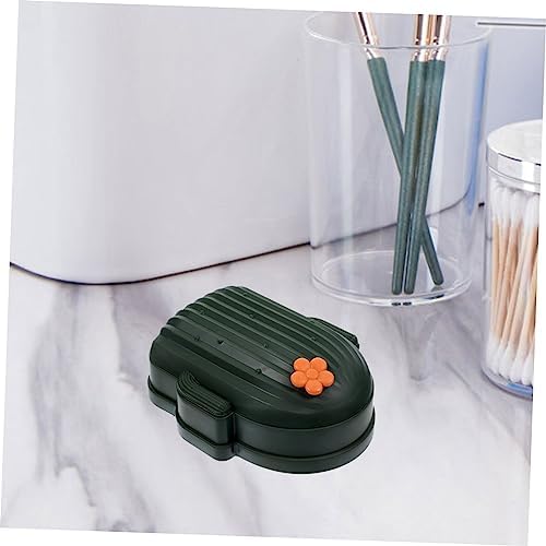 LIFKOME 3Pcs Cute Cactus Cartoon Soap Box Lightweight Travel Storage