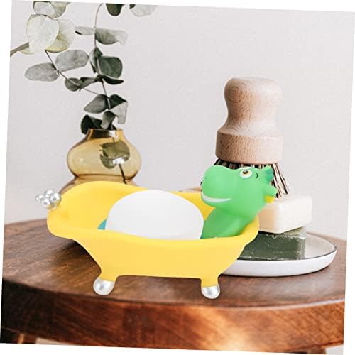 DECHOUS 1Pc Cartoon Dinosaur Soap Holder