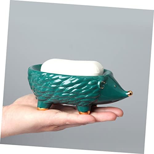 Healifty Cartoon Ceramic Soap Holder