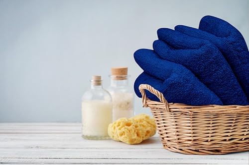 Premium Hand Towels for Home Gym and Spa Royal Blue