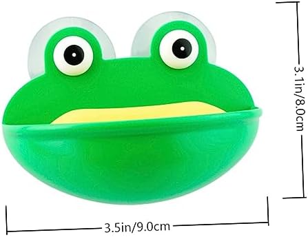 Frog-Shaped Soap Storage Rack for Kids Bathrooms