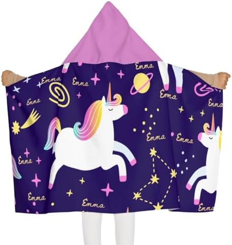 Infinite Pack Unicorn Kids Towels for Girls Pink