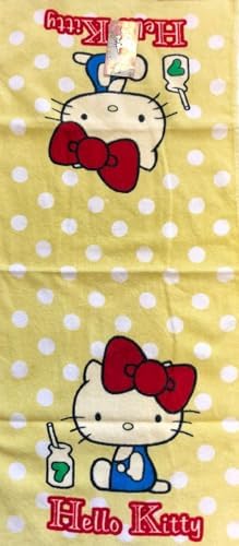 Royal Girls Hello Kitty Terry Bath Towels Set 3-Piece