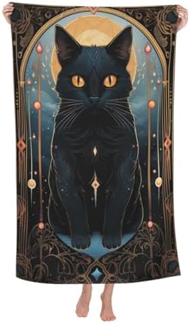 VANZEV Moon Cat Bath Towel