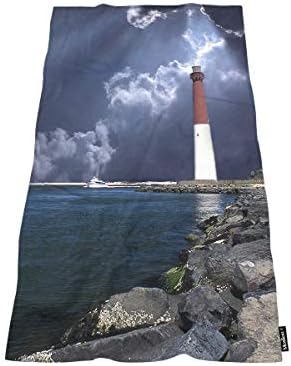 Moslon bath towel lighthouse quality beach camping towel