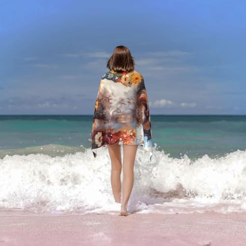 Perfect 32x52 inch Beach Towel - Soft Quick-Dry Sand-Resistant for Everyone
