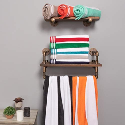 Floral Design Cotton Beach Towels