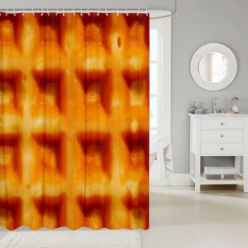 Perfect Chocolate Chip Bath Curtain for Kids