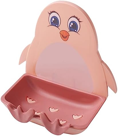 Wall Mounted Penguins Soap Box Decorative for Kids