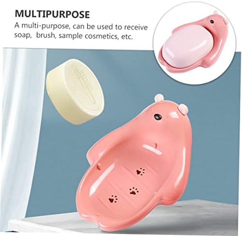 LIFKOME Double Soap Holder with Drain Design