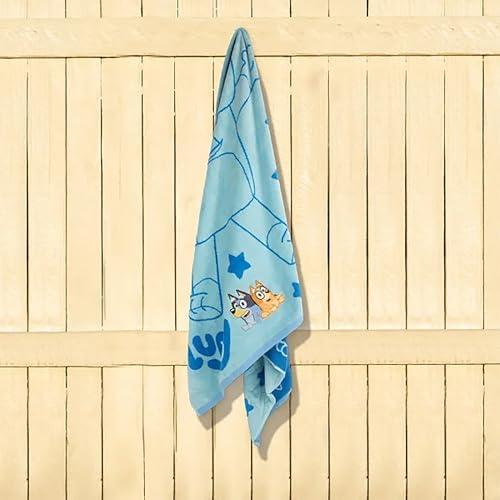 Bingo-Blue Kids Beach Towel - 63 x 34 - 100 Cotton
