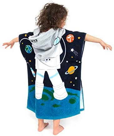 Stylish Astronaut 100 Cotton Beach Towel for Kids