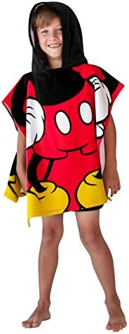 Disney Mickey Mouse Hooded Bath towel for kids